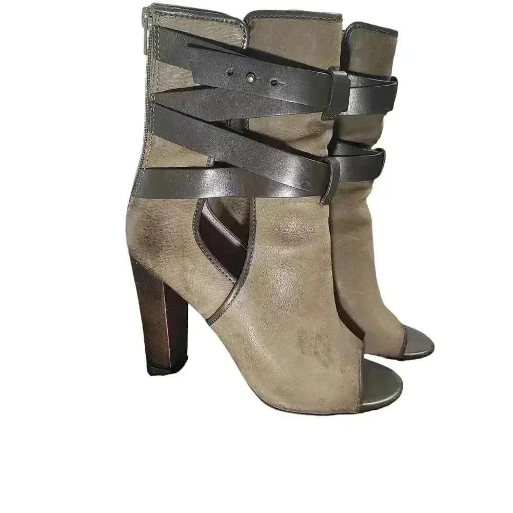 Jean Michelle Cazabat booties